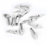 Застежка  MAGIC 4 HOBBY арт.MH.111921-2 цв. серебро 13х3 мм уп.20шт