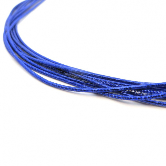 Канитель мягкая, фигурная арт.KAN/MM 1,5-05 металлик, цв.синяя смесь уп.100 г