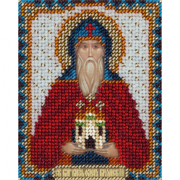 Набор для вышивания PANNA арт. CM-1929 Икона Святого благоверного князя Олега Брянского 8,5х11 см