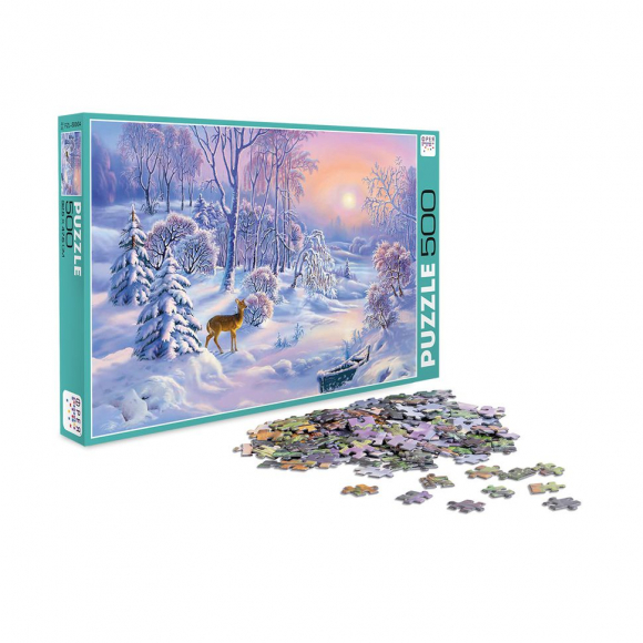 Пазл ФРЕЯ арт.PZL-500/04 Морозно 32,5х47,5 см