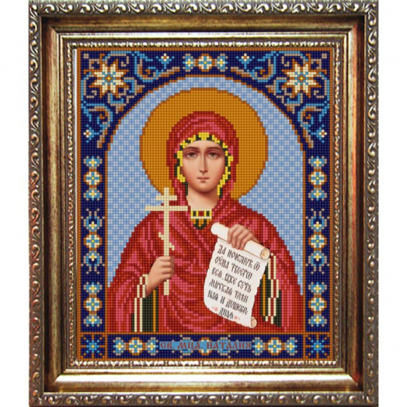 Рисунок на ткани (Бисер) КОНЁК арт. 9303 Святая Наталья 20х25 см