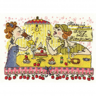 Набор для вышивания PANNA арт. VK-1038 Прощай диета 17х12 см