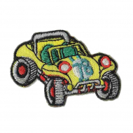 Термоаппликация "Желтый автомобиль"