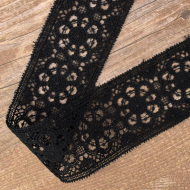 173855_Гипюр, 41 мм, цвет черный