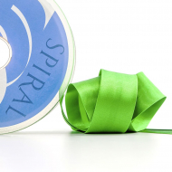 19833_Косая бейка атласная 30 мм, 25 м, цвет 62, майская зелень