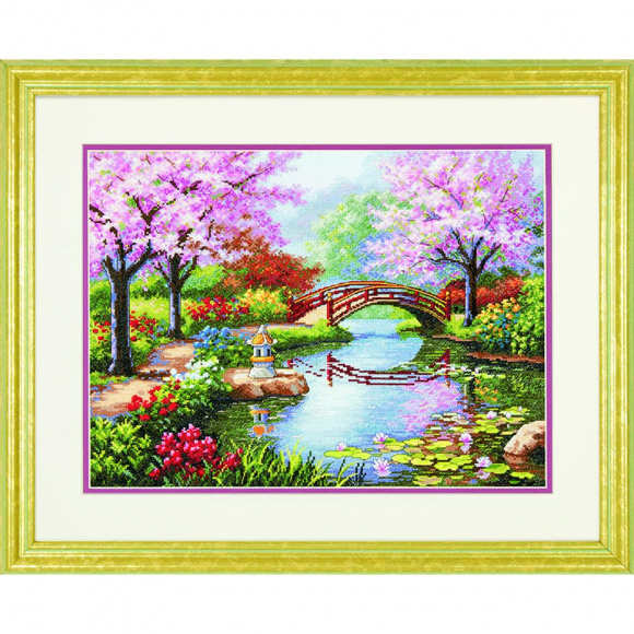 160469_Набор для вышивания "Японский сад"