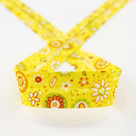 Косая бейка с рисунком SAFISA, арт.6512, 20 мм, 20 м, цвет 04