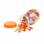 Пуговицы пластик микро Цветочки, TBY-001 цв.ассорти 10L-6мм, 2 прокола, 35 г Пуговицы пластик микро Цветочки, TBY-001 цв.ассорти 10L-6мм, 2 прокола, 35 г