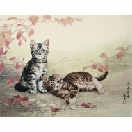 Набор для вышивания крестом XIU CRAFTS арт.2032304 Хорошие приятели 47х61 см