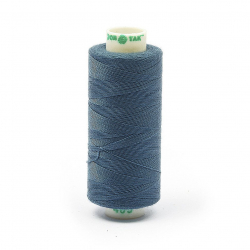 Нитки Dor Tak бытовые 40/2 полиэстер 366м цв.400 серый