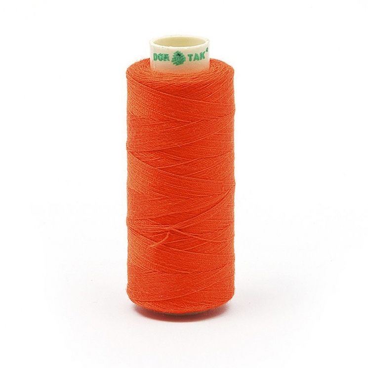 Нитки Dor Tak бытовые 40/2 полиэстер 366м цв.506 оранжевый