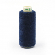 Нитки Dor Tak бытовые 40/2 полиэстер 366м цв.607 синий