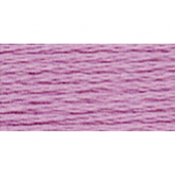 Нитки для вышивания Gamma мулине (3173-6115) 100% хлопок 24 x 8 м цв.6080 св.сиреневый