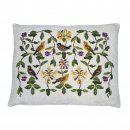 186778_Набор для вышивания подушки: "Карприфойл и птицы"