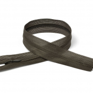 Молния MaxZipper пласт. потайная №3 20см н/р цв.F305 т.коричневый уп.50шт