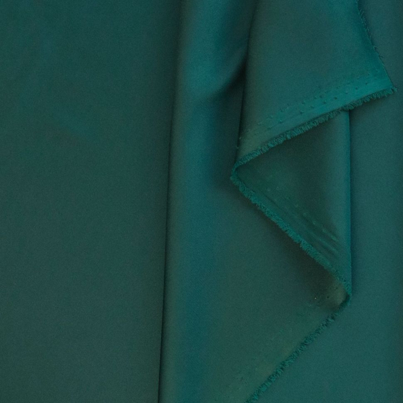 Ткань шелк Армани 90 г/м? 97% полиэстер, 3% спандекс шир.145 см арт.Р.26833.47 цв.47 изумрудный рул.25м