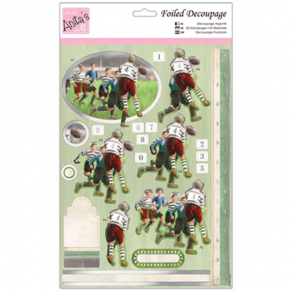 80763_Бумага с высечкой "Регби"