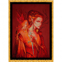 114676_Набор для вышивания "Reine des F?es" (Королева фей)