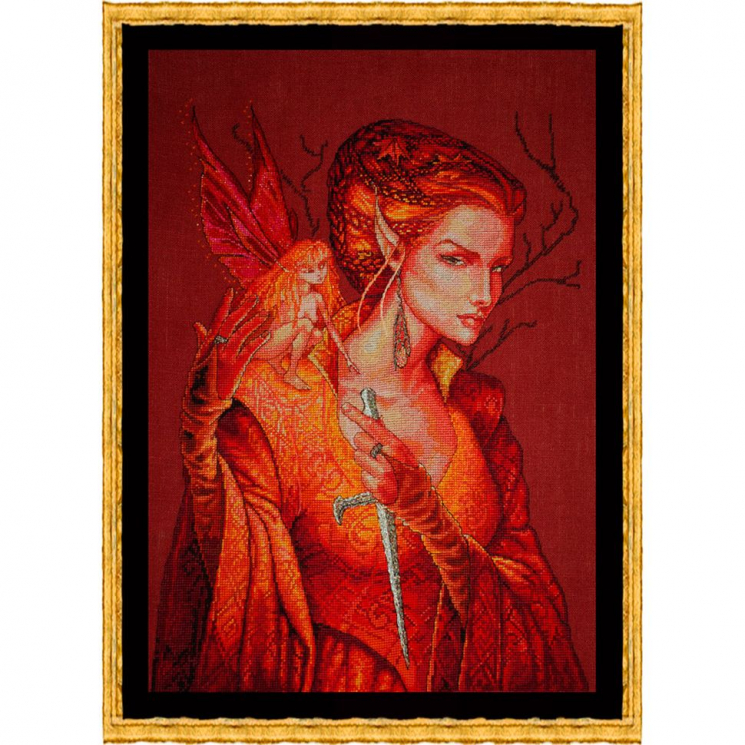 114676_Набор для вышивания "Reine des F?es" (Королева фей)