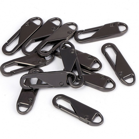 Пуллер универсальный для бегунка арт. PUL.BLNICK.6 цв. черный никель уп. 50шт Пуллер универсальный для бегунка арт. PUL.BLNICK.6 цв. черный никель уп. 50шт