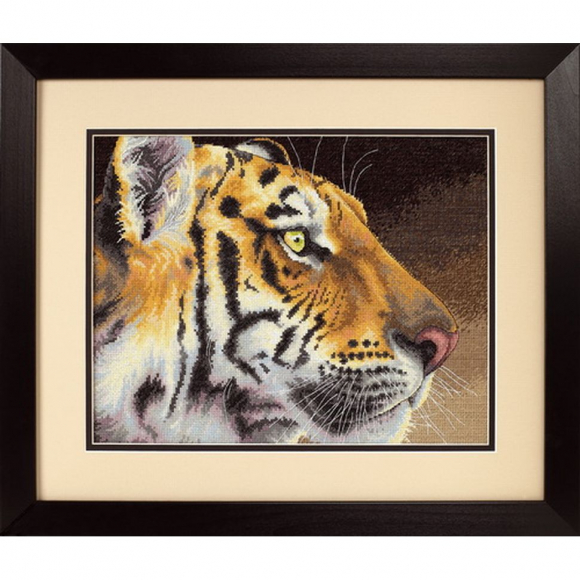 Набор для вышивания DIMENSIONS арт.DMS-35171 Царственный тигр 35,5х27,9 см