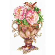 Набор для вышивания СДЕЛАЙ СВОИМИ РУКАМИ арт.С-61 Самовар 18,5х30 см