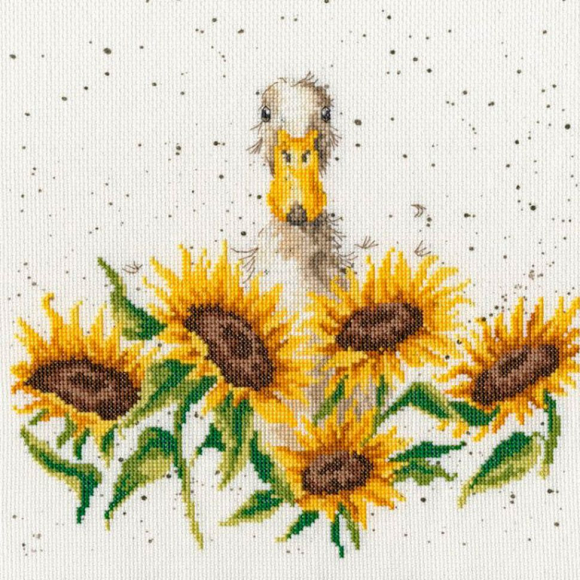 Набор для вышивания Bothy Threads арт.XHD44 Sunshine (Подсолнухи) 26х26 см