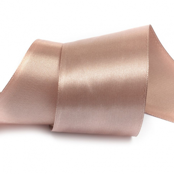 Лента атласная 50мм цв.4814 бежевый IDEAL уп.27,4 м