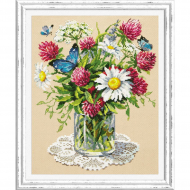 Набор для вышивания ЧУДЕСНАЯ ИГЛА арт.40-77 Простенько и со вкусом 25х31 см Набор для вышивания ЧУДЕСНАЯ ИГЛА арт.40-77 Простенько и со вкусом 25х31 см