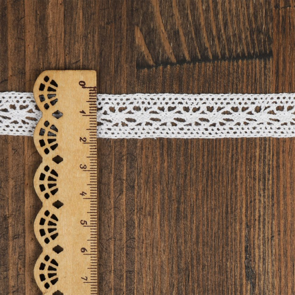 Набор вязаного кружева Kruzhevo №1 Белый