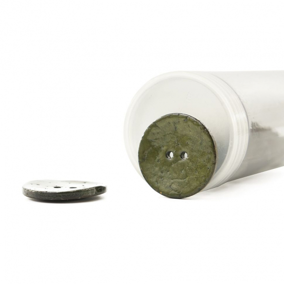 Пуговицы CONCEPT, размер 48, кокос, цвет COL.2 зеленый