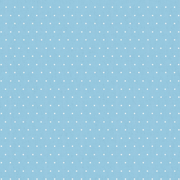 Ткань для пэчворка PEPPY Бабушкин Сундучок 140 г/м? 100% хлопок цв.БС-52 горох голубой уп.50х55 см