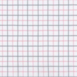 Ткань для пэчворка PEPPY Brooklyn Plaid Flannel 146 г/м? 100% хлопок цв.SRKF-17258-10 PINK уп.100х110 см
