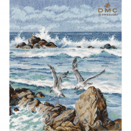 Набор для вышивания ОВЕН арт. 1341 Шум прибоя 30х27 см