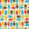 Ткань для пэчворка PEPPY Urban Zoologie Minis Flannel 176 г/м? 100% хлопок цв.AAKF-15310-286 WILD уп.50х55 см