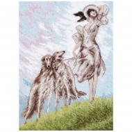 Набор для вышивания ПАЛИТРА арт.11.014 Три грации 20х27 см