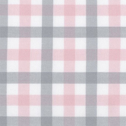 Ткань для пэчворка PEPPY Brooklyn Plaid Flannel 146 г/м? 100% хлопок цв.SRKF-17261-10 PINK уп.100х110 см