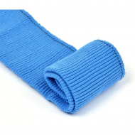 Подвяз 8х70 см 100% ПАН арт.ПРЦ-32/2 рапорт 2х2 плетение ластик цв. 520/7 синий дождь 5шт