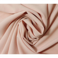 Ткань Креп 210 г кв.м 95% полиэстер, 5% спандекс шир.150 см арт.Р.11345.04 цв.04 кремовый уп.25м