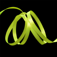 Лента атласная 6мм цв.3037 ярк.салатовый IDEAL уп.27,4 м