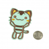 Термоаппликации MAGIC HOBBY арт. MG-R1713.3 цв.3 Кот 8х5 см 50 шт