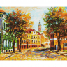 Кристальная мозаика на холсте ФРЕЯ арт.ALVA-26 Акварельная осень 40х50 см