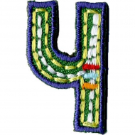 60756_Термоаппликации HKM "Буква "Ч" цветная