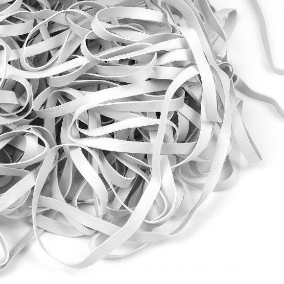 Резинка латексная 05мм, толщ.0,5мм арт.TBY-48419 цв. белый уп.5кг