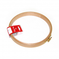 1164_Пяльцы круглые с замком, высота обода 25 мм, диаметр 21,5 см