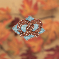 Набор для вышивания бисером MILL HILL Крендель 8х5 см