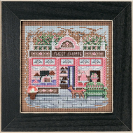 Набор для вышивания бисером MILL HILL Сладкий магазинчик на главной улице 13,33х13,33 см