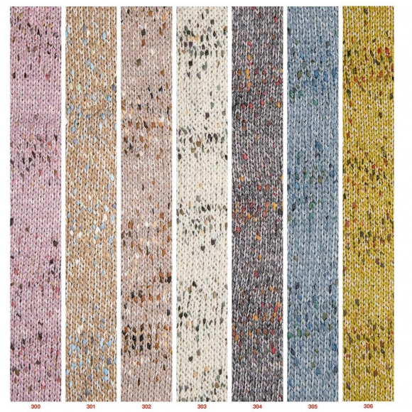 177436_Пряжа Azulejo, 65% акрил, 17% полиамид, 11% шерсть, 7% альпака, 100 г, 130 м