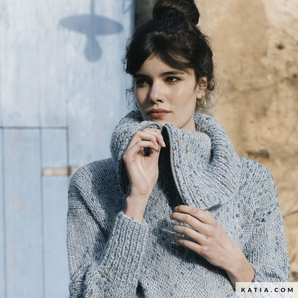 177436_Пряжа Azulejo, 65% акрил, 17% полиамид, 11% шерсть, 7% альпака, 100 г, 130 м