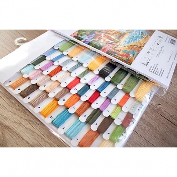 Набор для вышивания LETI арт. 926 Островное Время 43х32 см